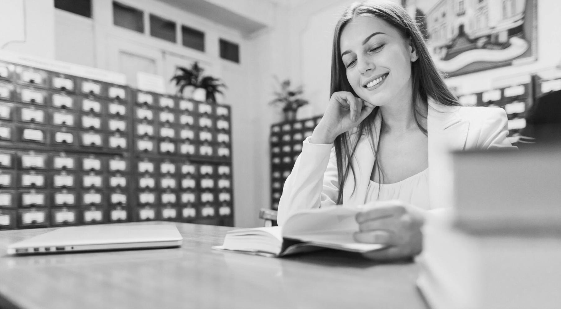 Financial analysis workspace with charts and data